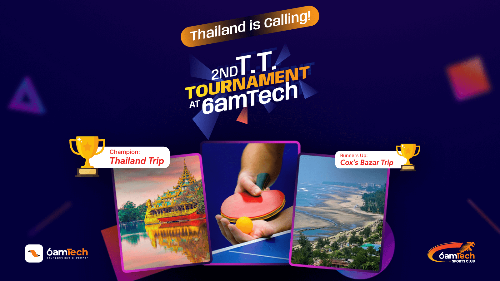 6amTech Launches TT Tournament