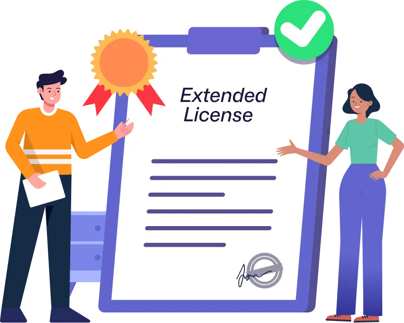 What You Will Get With Extended License
