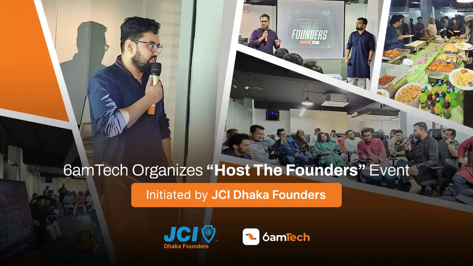 6amTech Organizes “Host The Founders” Event (Initiated by JCI Dhaka Founders)
