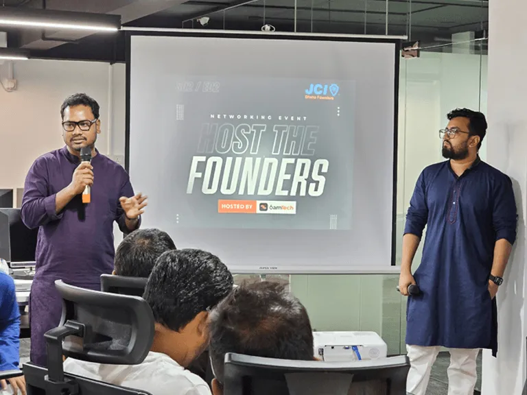 6amTech's CEO Sunny Sultan and CTO Nipon Roy