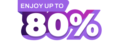 80% Offer Rate Sticker