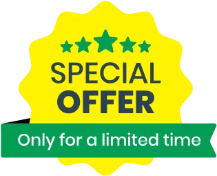 Fresh Start Deal Special Offer Sticker